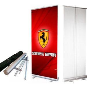 Cuando necesitás presencia, ¡necesitás un Banner Roll Up!